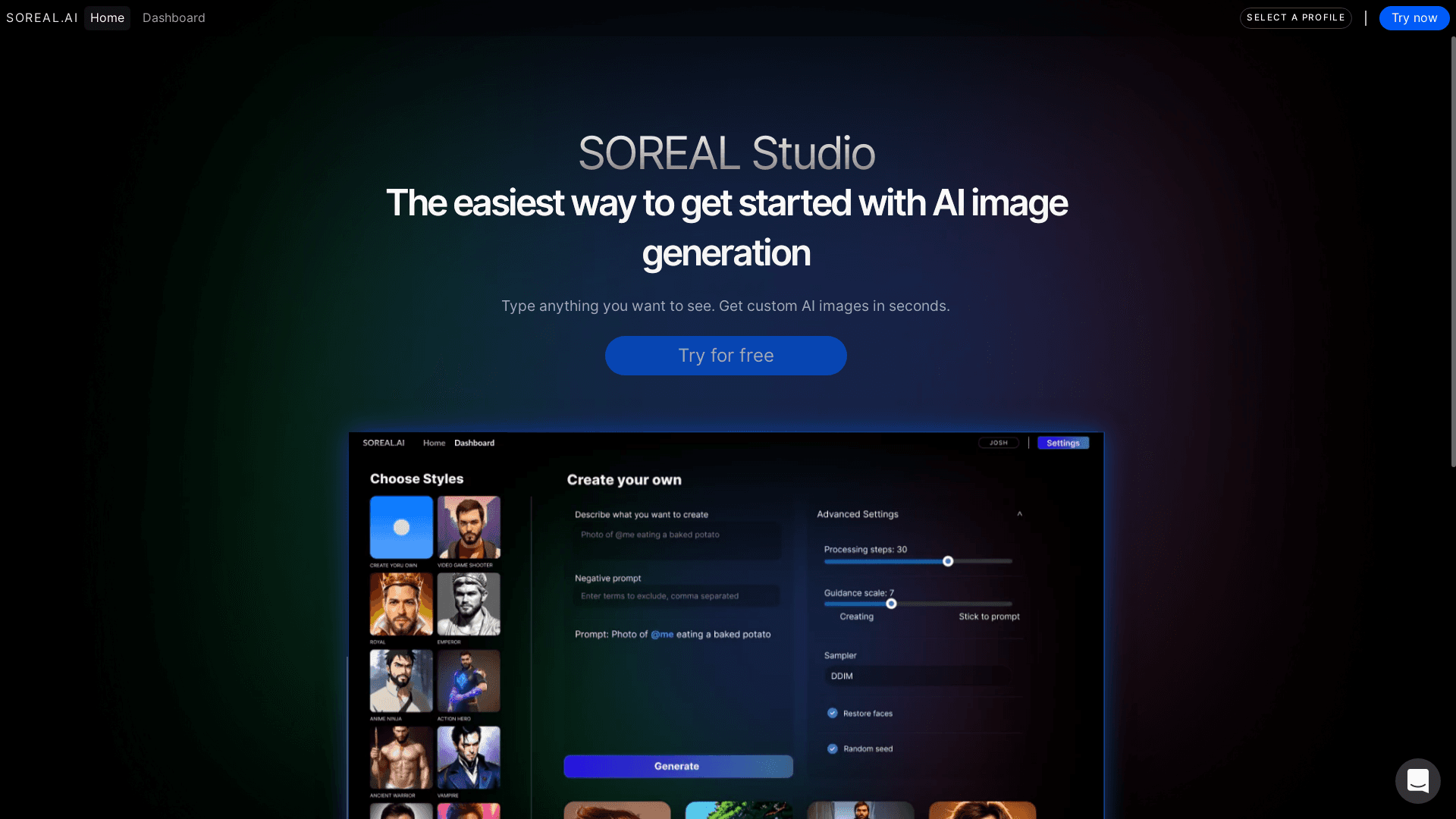 Cover Image for Soreal.AI Studio